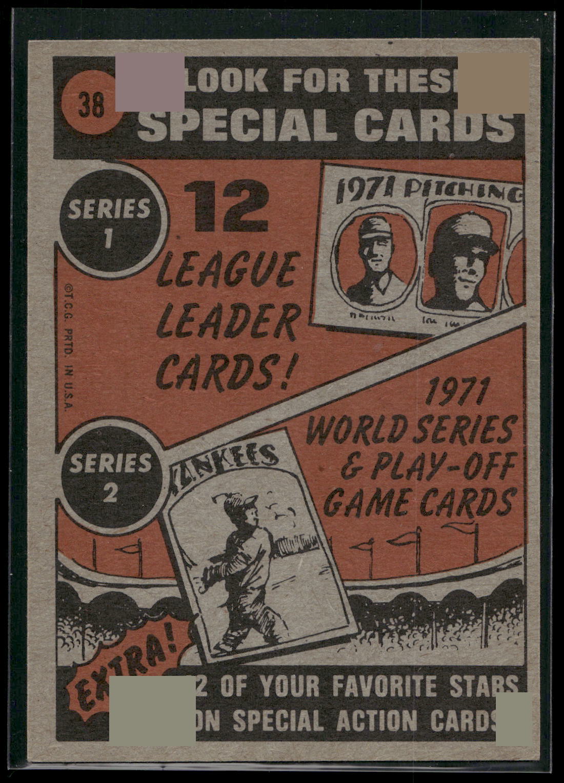 1972 Topps #38 Carl Yastrzemski