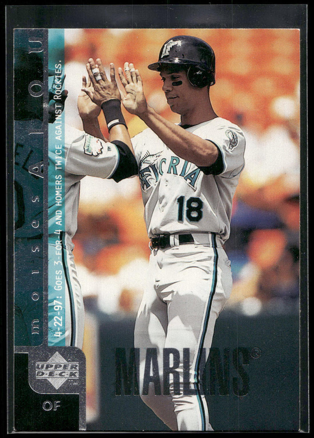 1998 Upper Deck #96 Moises Alou