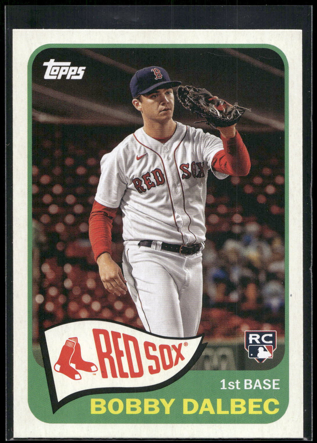 2021 Topps #T65-9 Bobby Dalbec 1965 Topps Redux