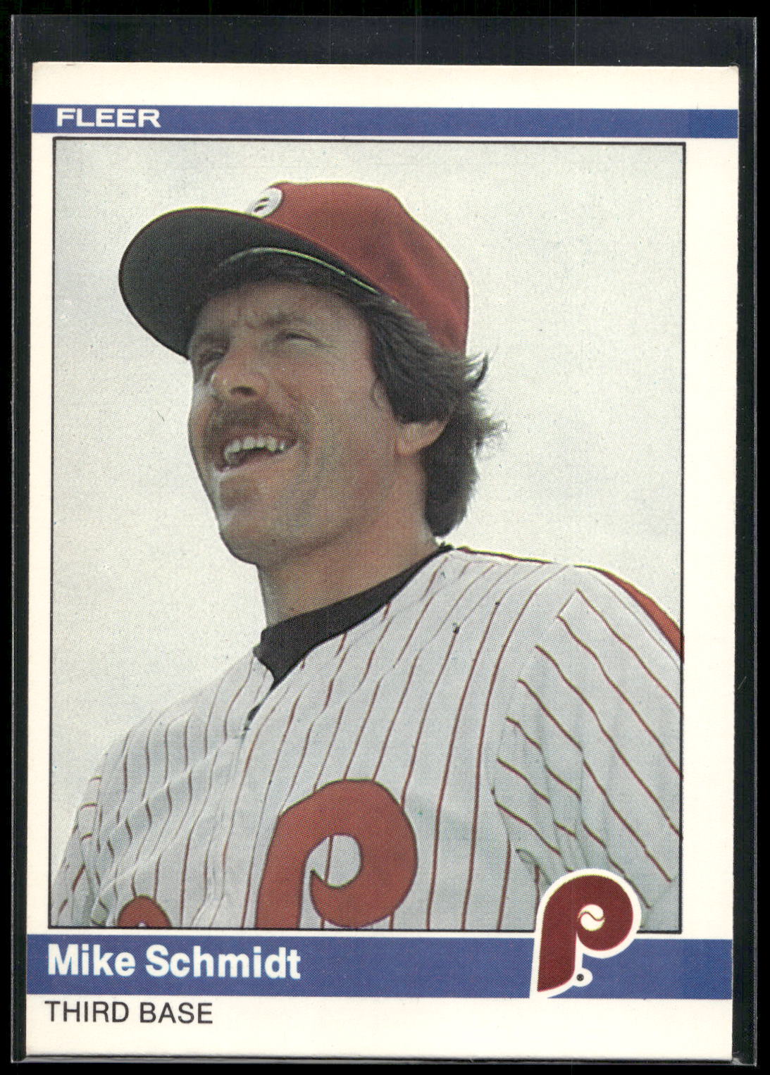 1984 Fleer #48 Mike Schmidt