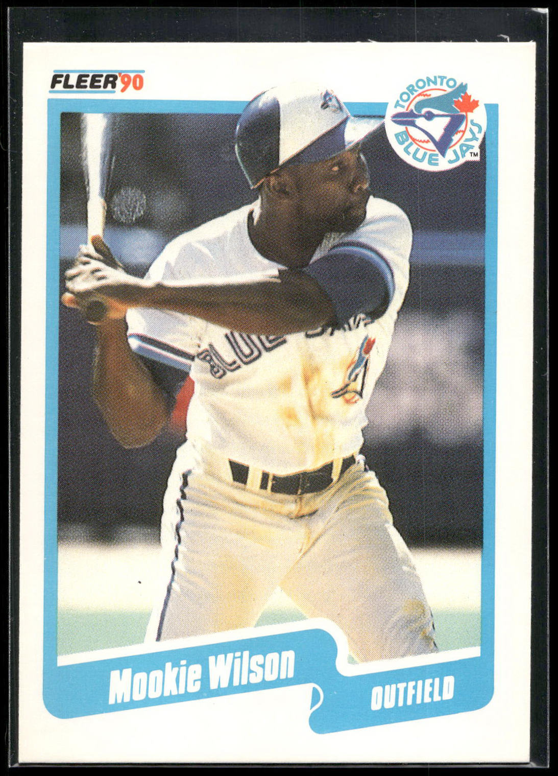1990 Fleer #99 Mookie Wilson