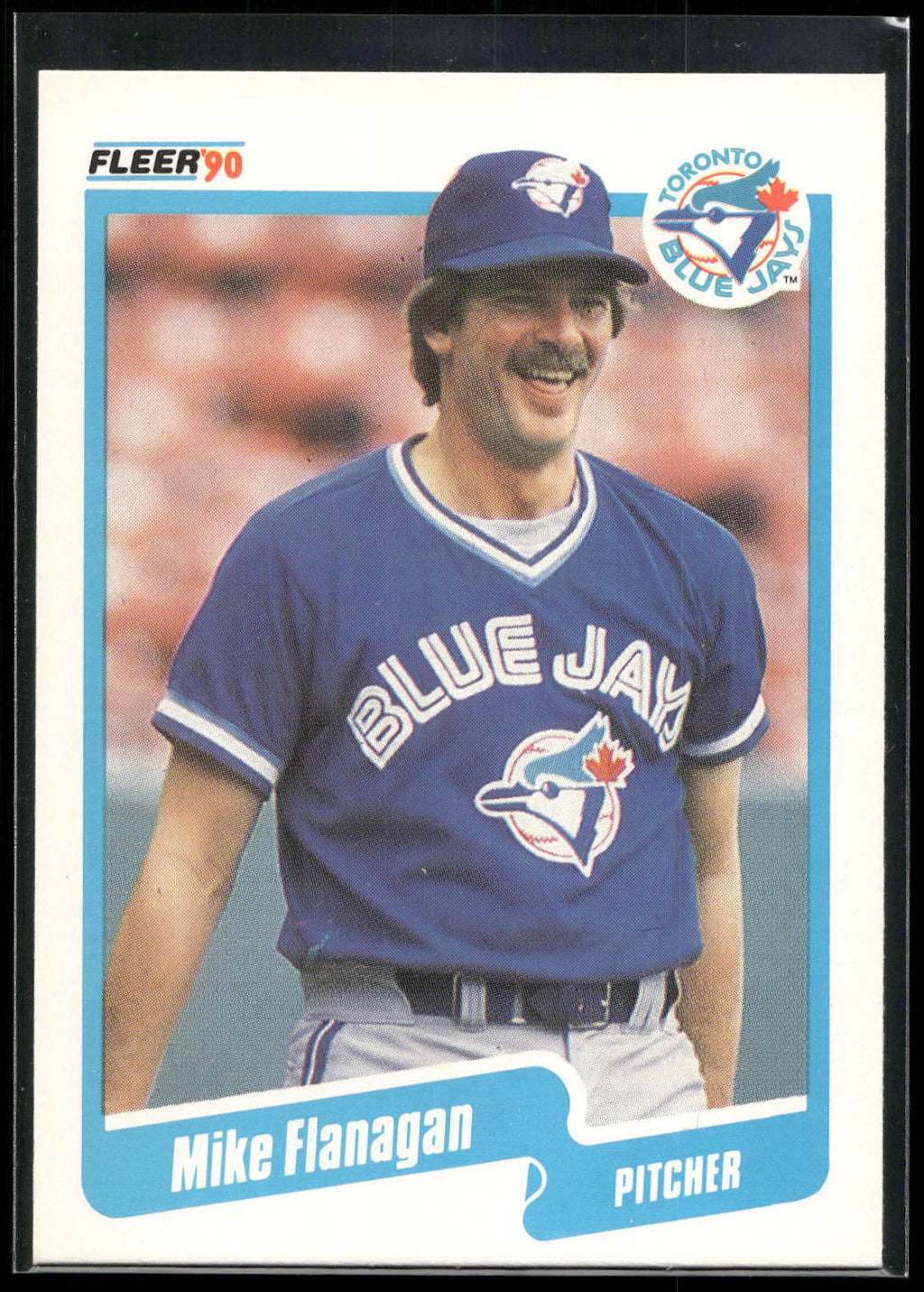 1990 Fleer #81 Mike Flanagan