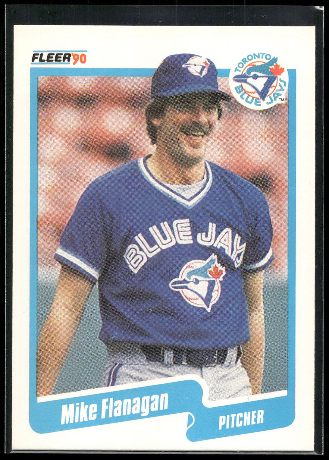 1990 Fleer #81 Mike Flanagan