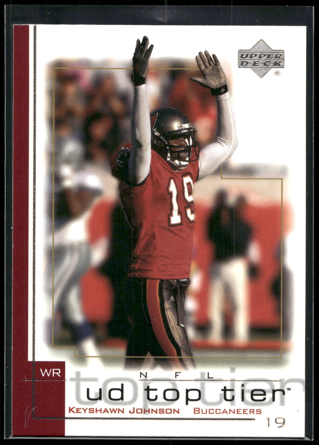 2001 Upper Deck Top Tier #168 Keyshawn Johnson