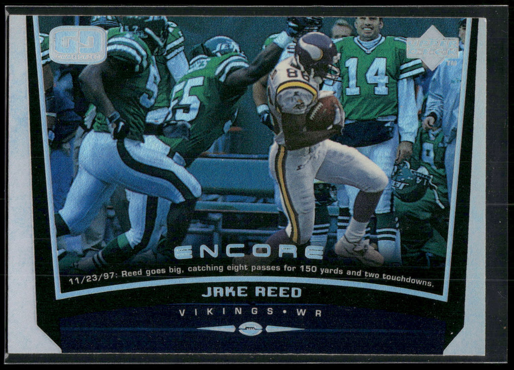 1998 Upper Deck Encore #91 Jake Reed