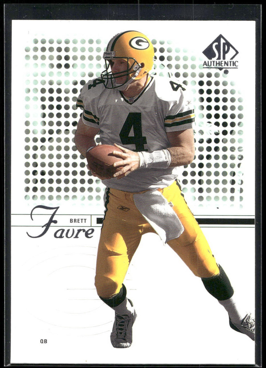 2002 SP Authentic #24 Brett Favre