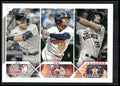 2023 Topps #241 AL RBI Leaders (Aaron Judge / José Ramírez / Kyle Tucker)