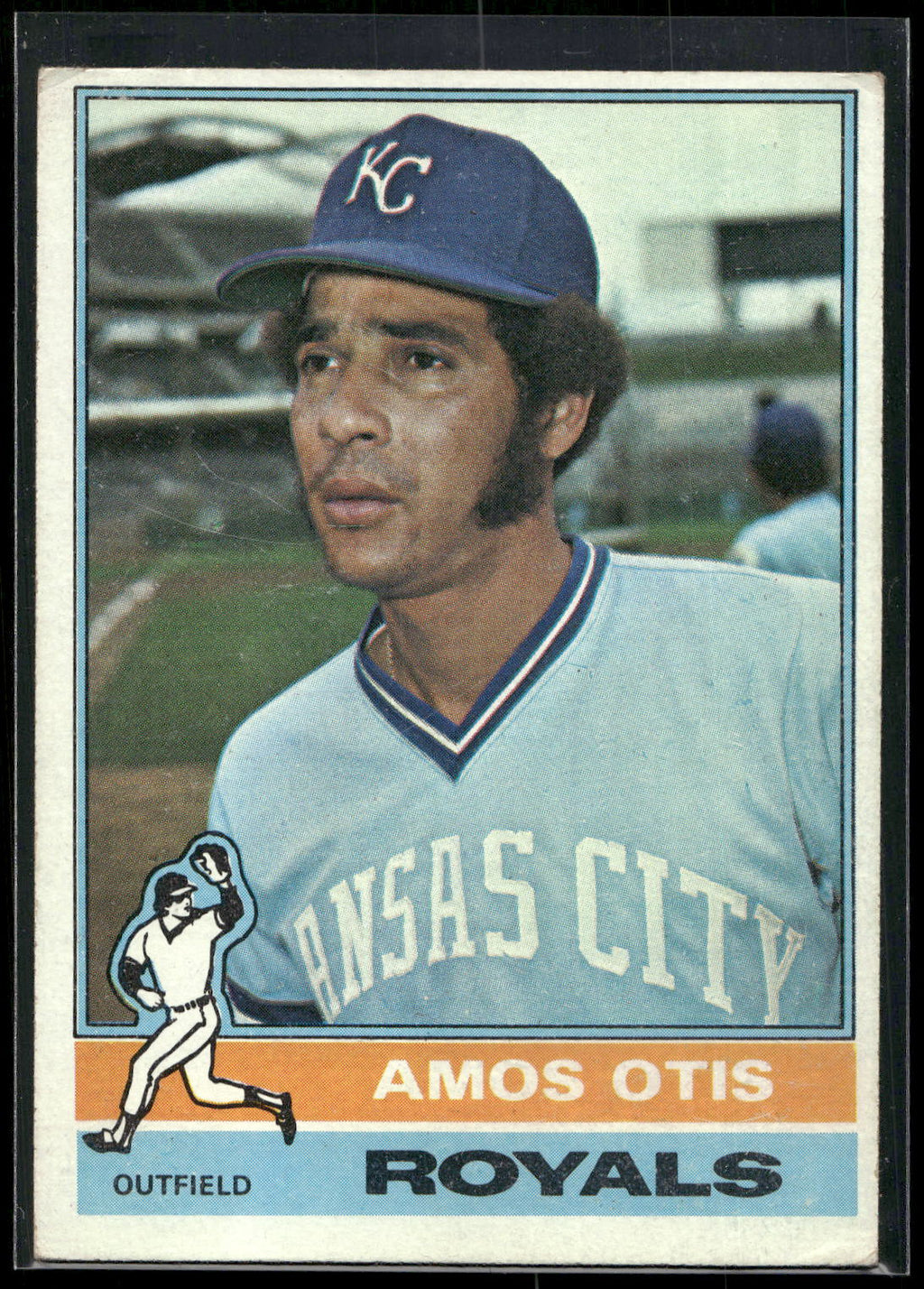 1976 Topps #510 Amos Otis