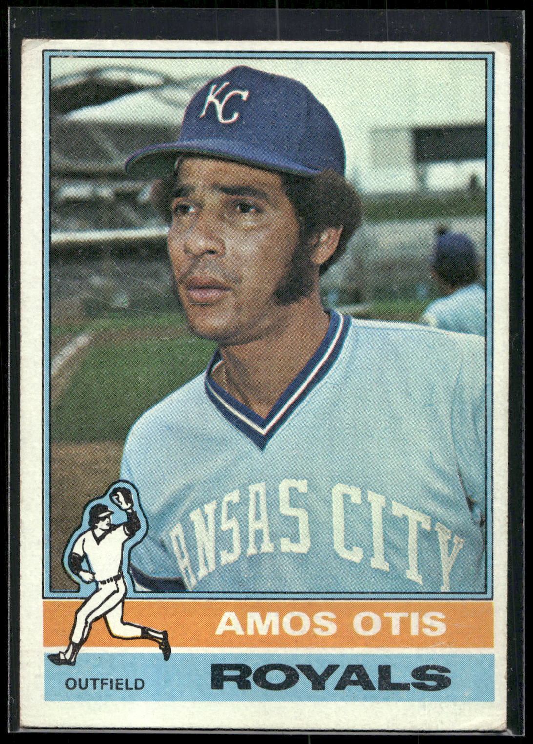 1976 Topps #510 Amos Otis