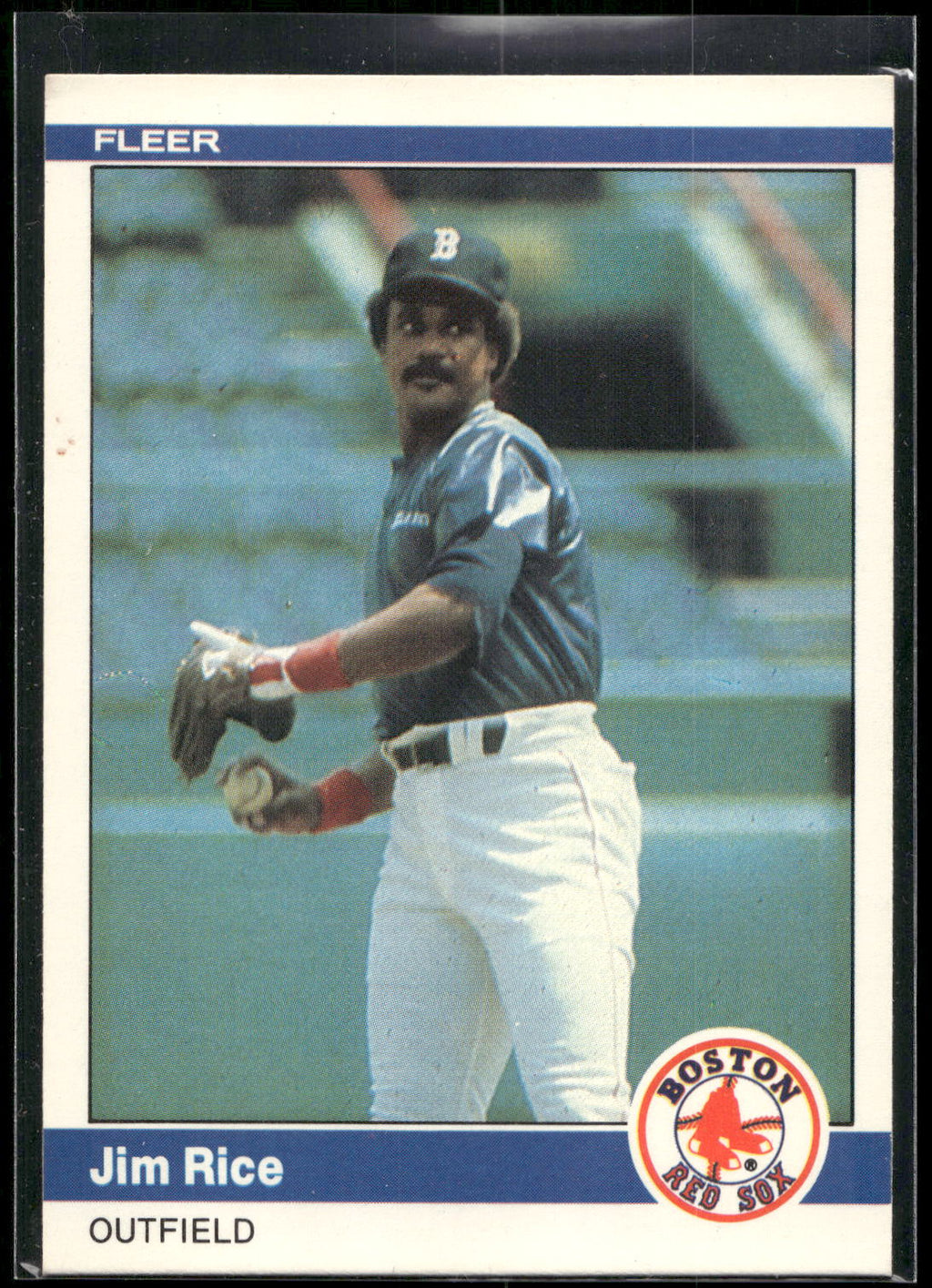1984 Fleer #408 Jim Rice