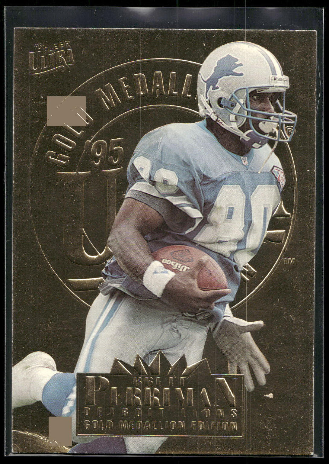 1995 Ultra #105 Brett Perriman Gold Medallion
