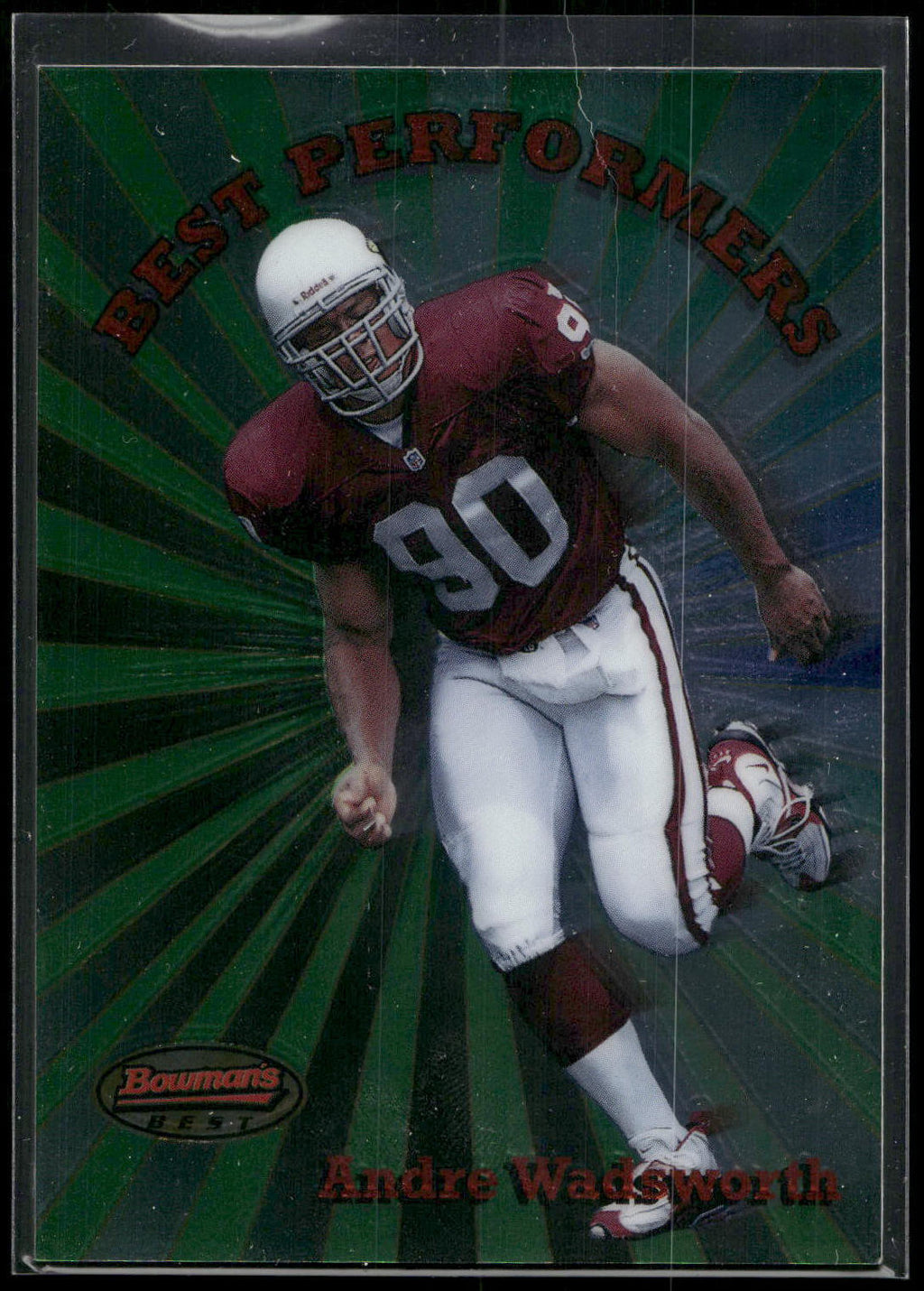 1998 Bowman's Best #BP4 Andre Wadsworth Best Performers