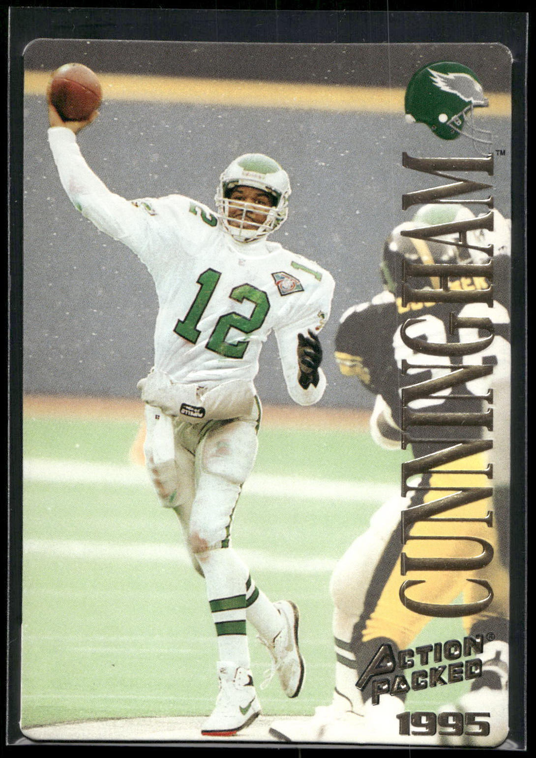 1995 Action Packed #83 Randall Cunningham