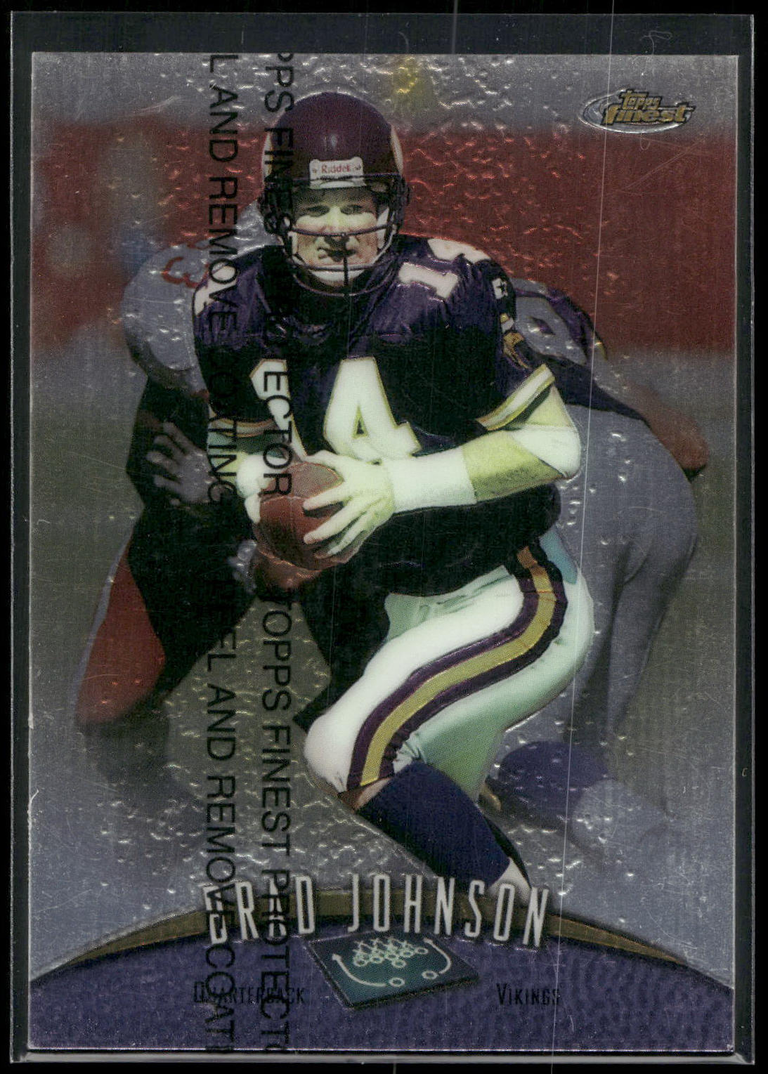 1998 Finest #47 Brad Johnson