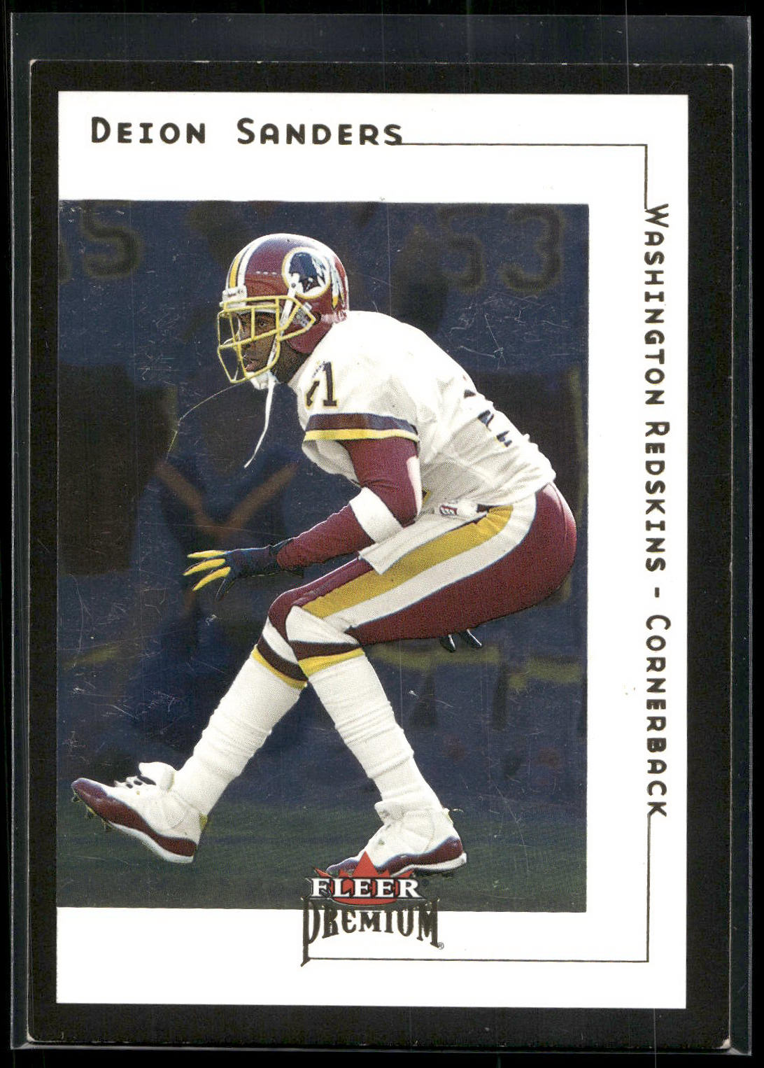 2001 Fleer Premium #122 Deion Sanders
