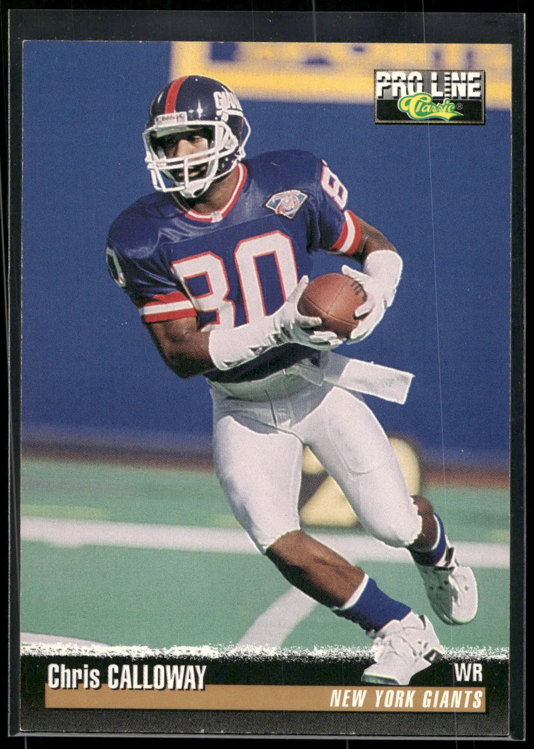 1995 Pro Line #201 Chris Calloway
