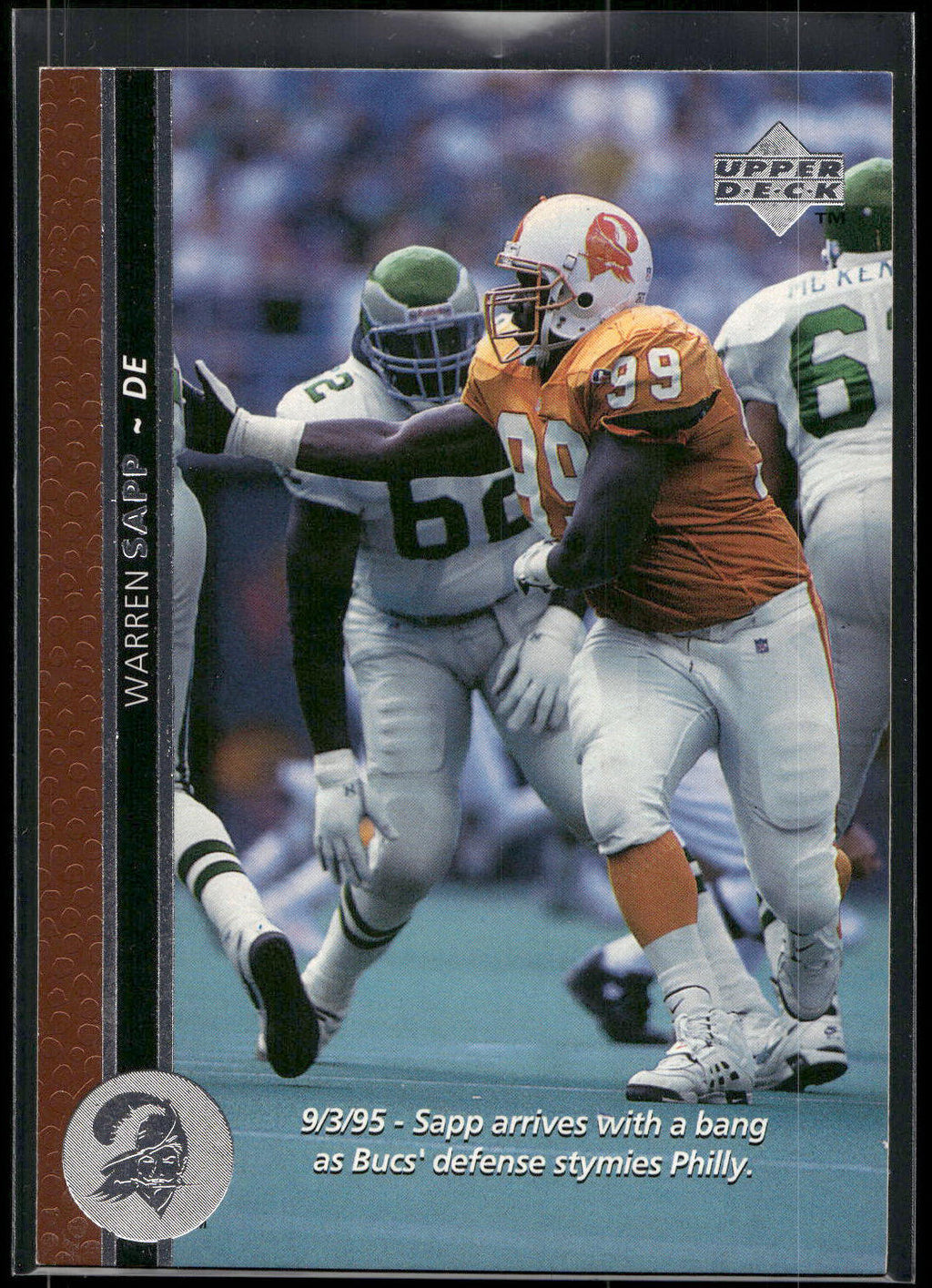 1996 Upper Deck #179 Warren Sapp