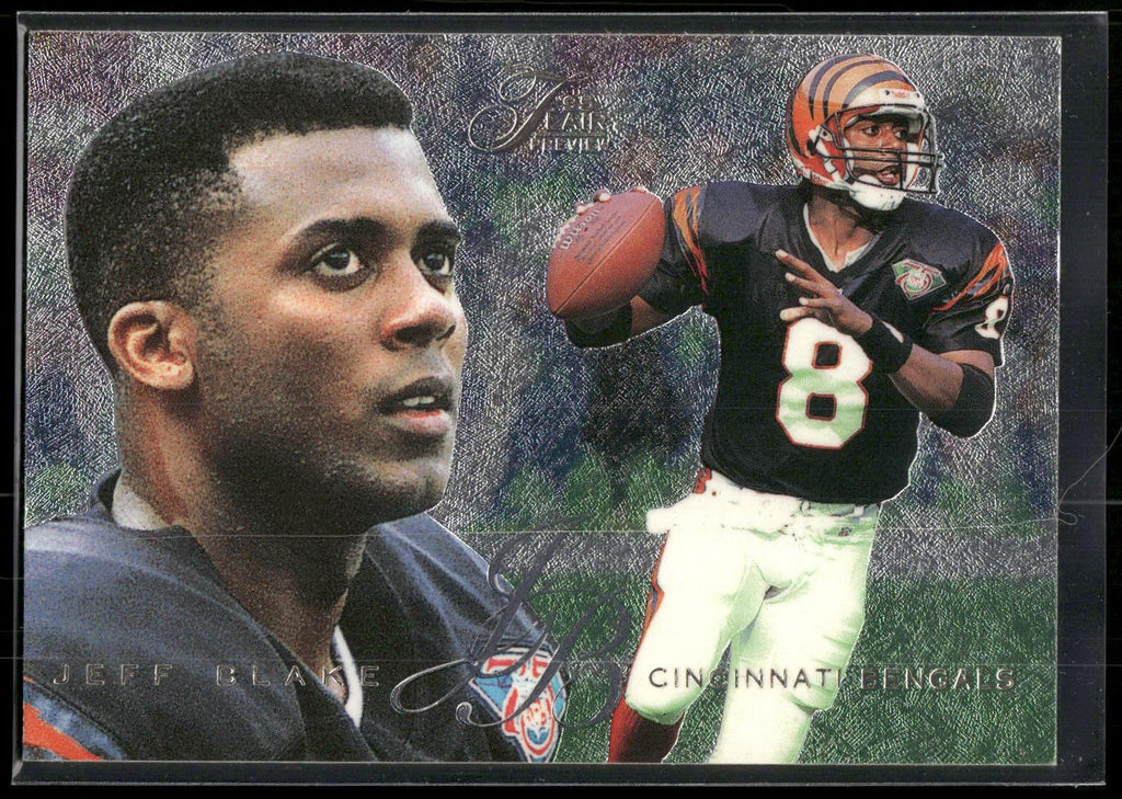 1995 Fleer #6 Jeff Blake Flair Preview