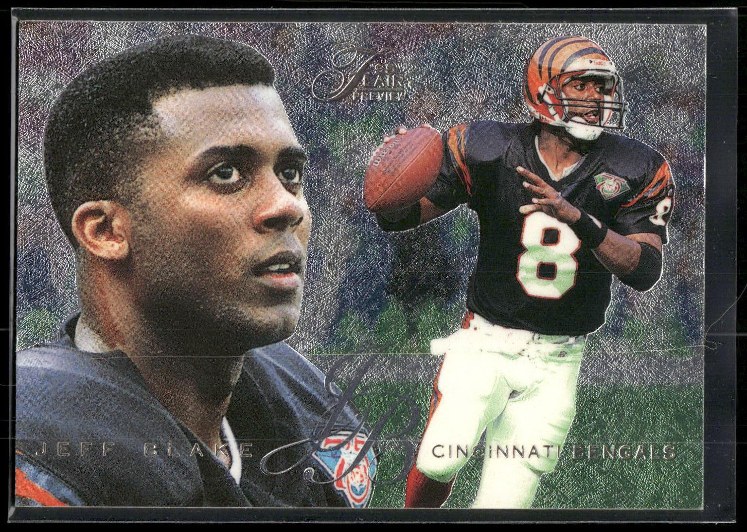 1995 Fleer #6 Jeff Blake Flair Preview