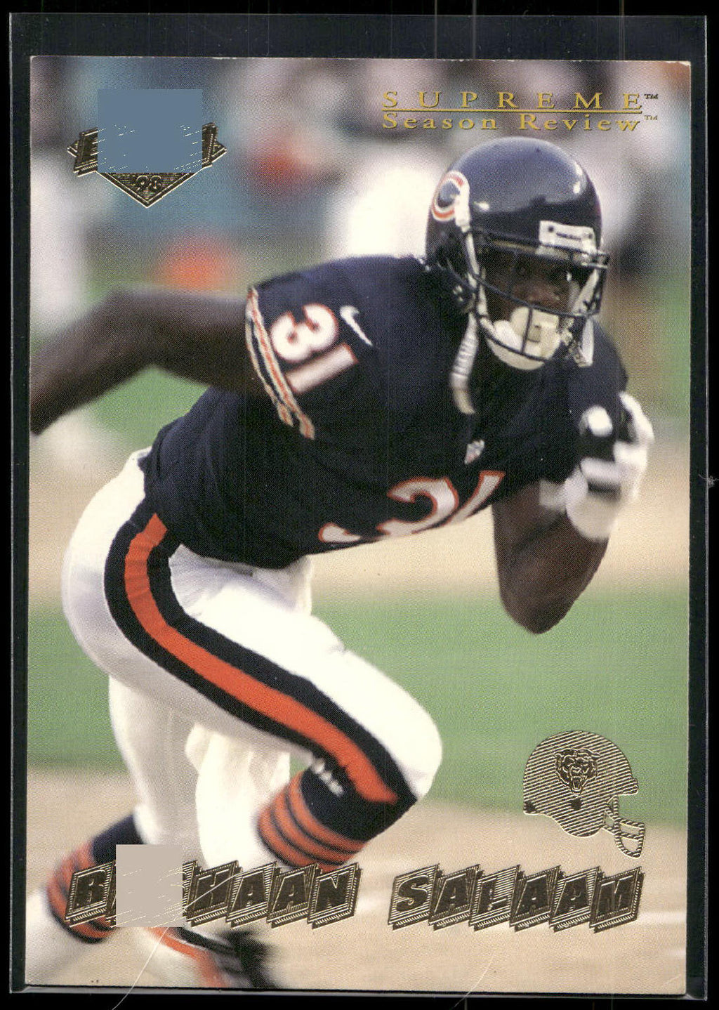 1998 Collector's Edge Supreme Season Review #33 Rashaan Salaam