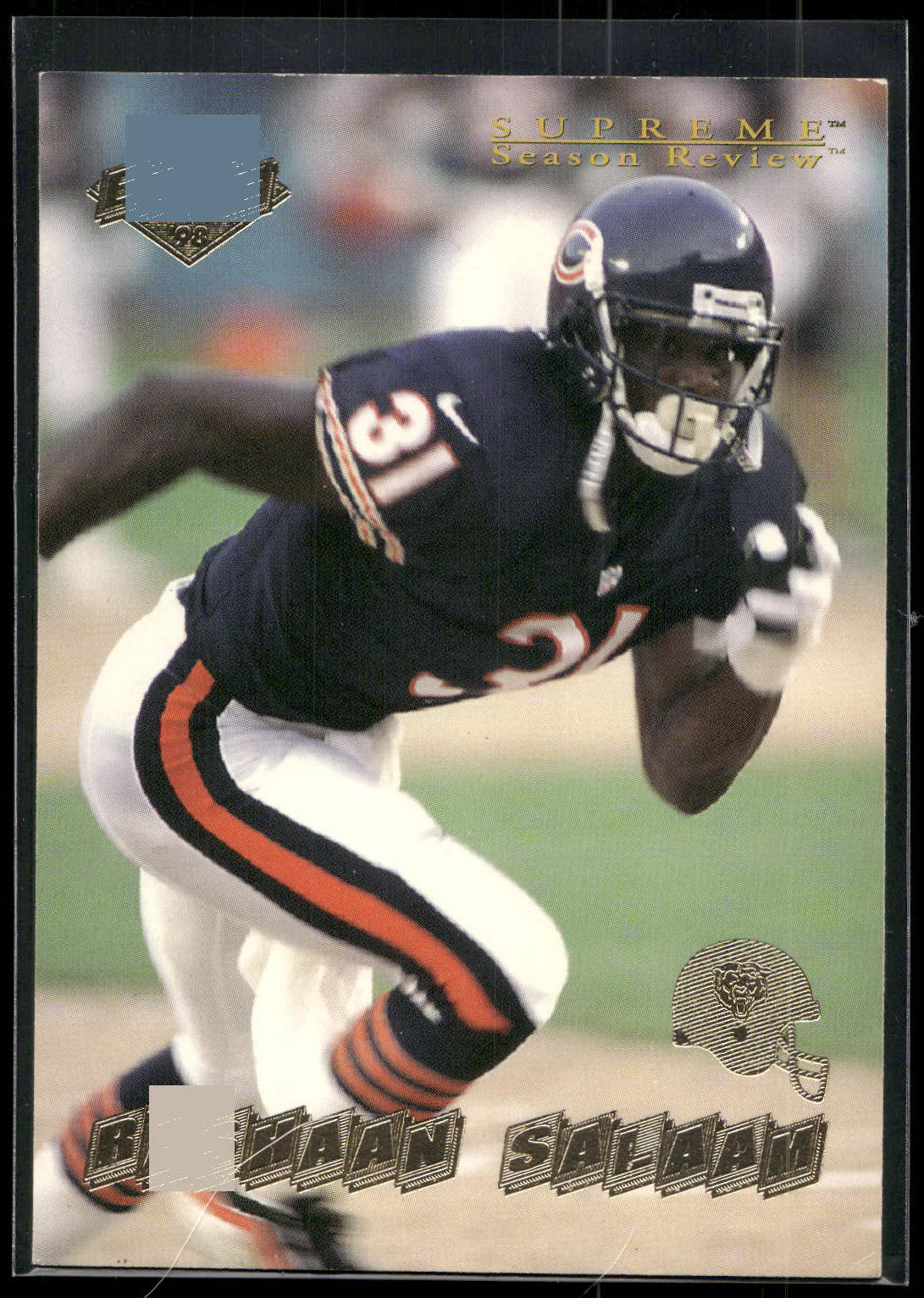 1998 Collector's Edge Supreme Season Review #33 Rashaan Salaam
