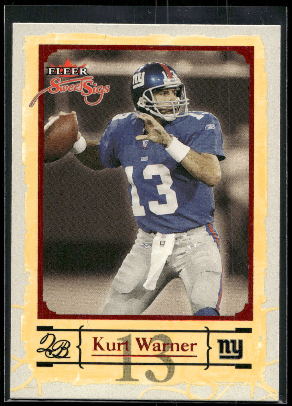 2004 Fleer Sweet Sigs #24 Kurt Warner