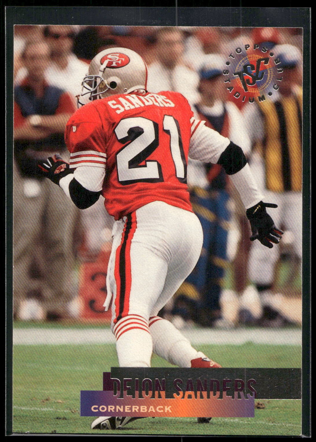 1995 Stadium Club #150 Deion Sanders
