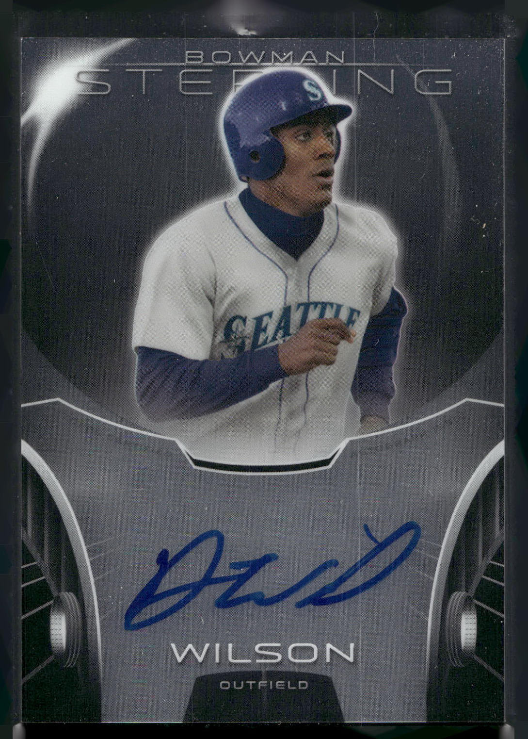 2013 Bowman Sterling #BSAP-AW Austin Wilson Prospect Autographs