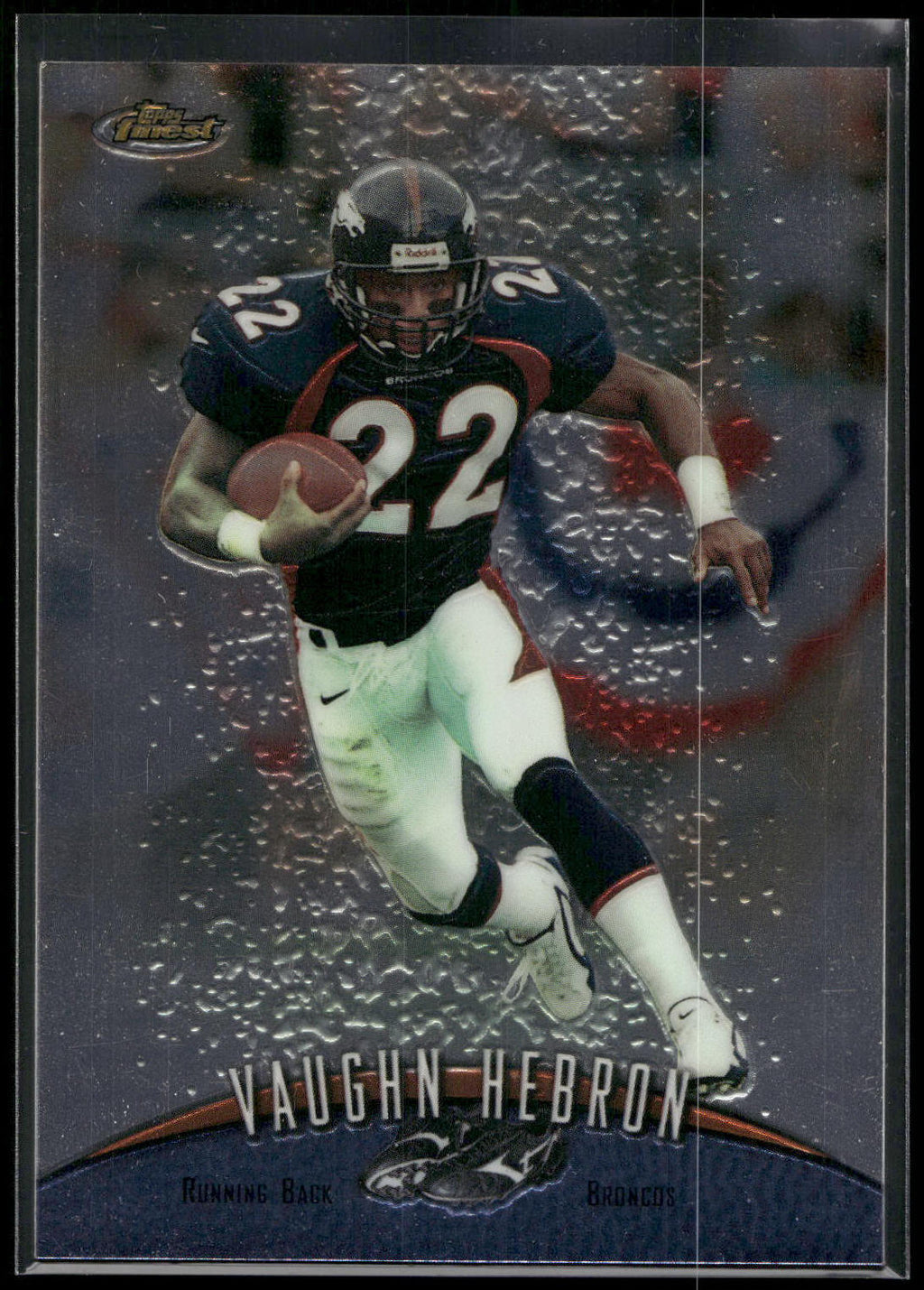 1998 Finest #116 Vaughn Hebron