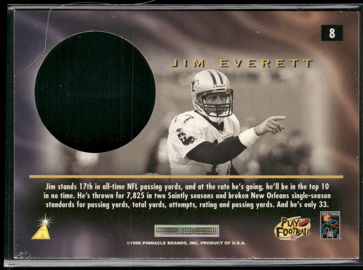1996 Pinnacle Mint #8 Jim Everett