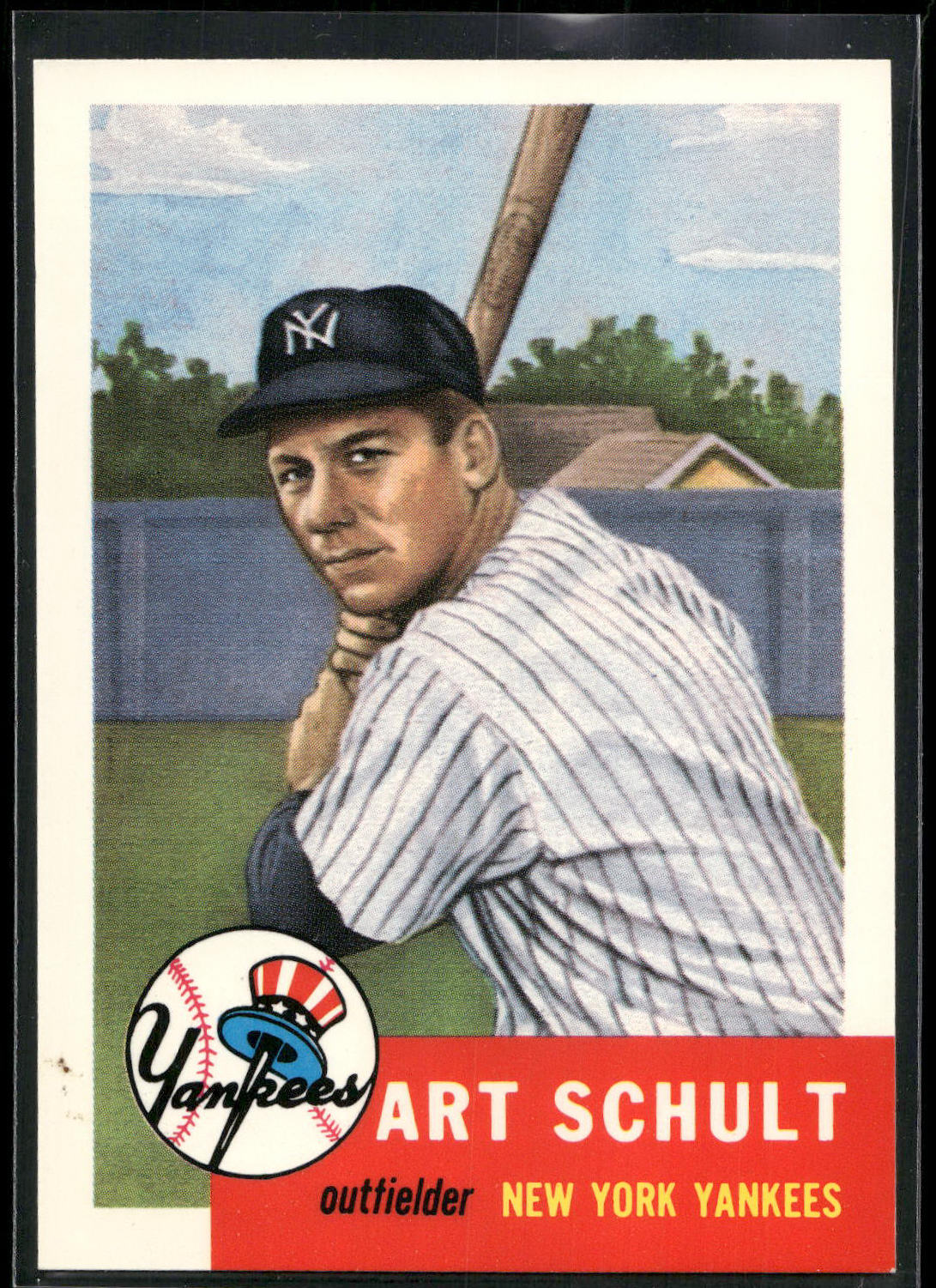 1953 Topps #167 Art Schult
