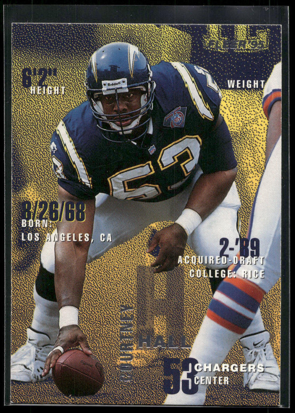 1995 Fleer #328 Courtney Hall