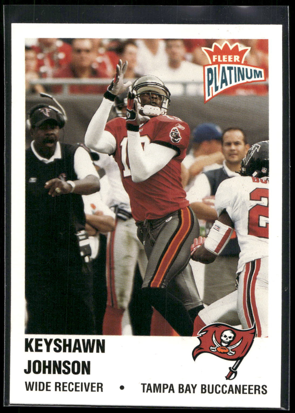 2003 Fleer Platinum #48 Keyshawn Johnson