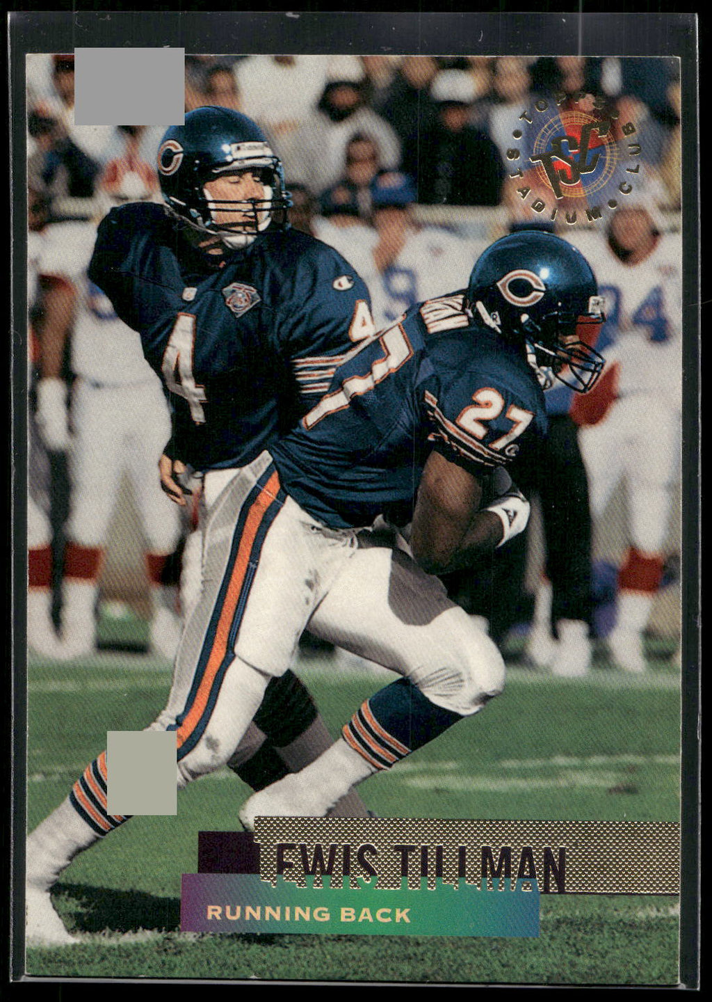 1995 Stadium Club #273 Lewis Tillman