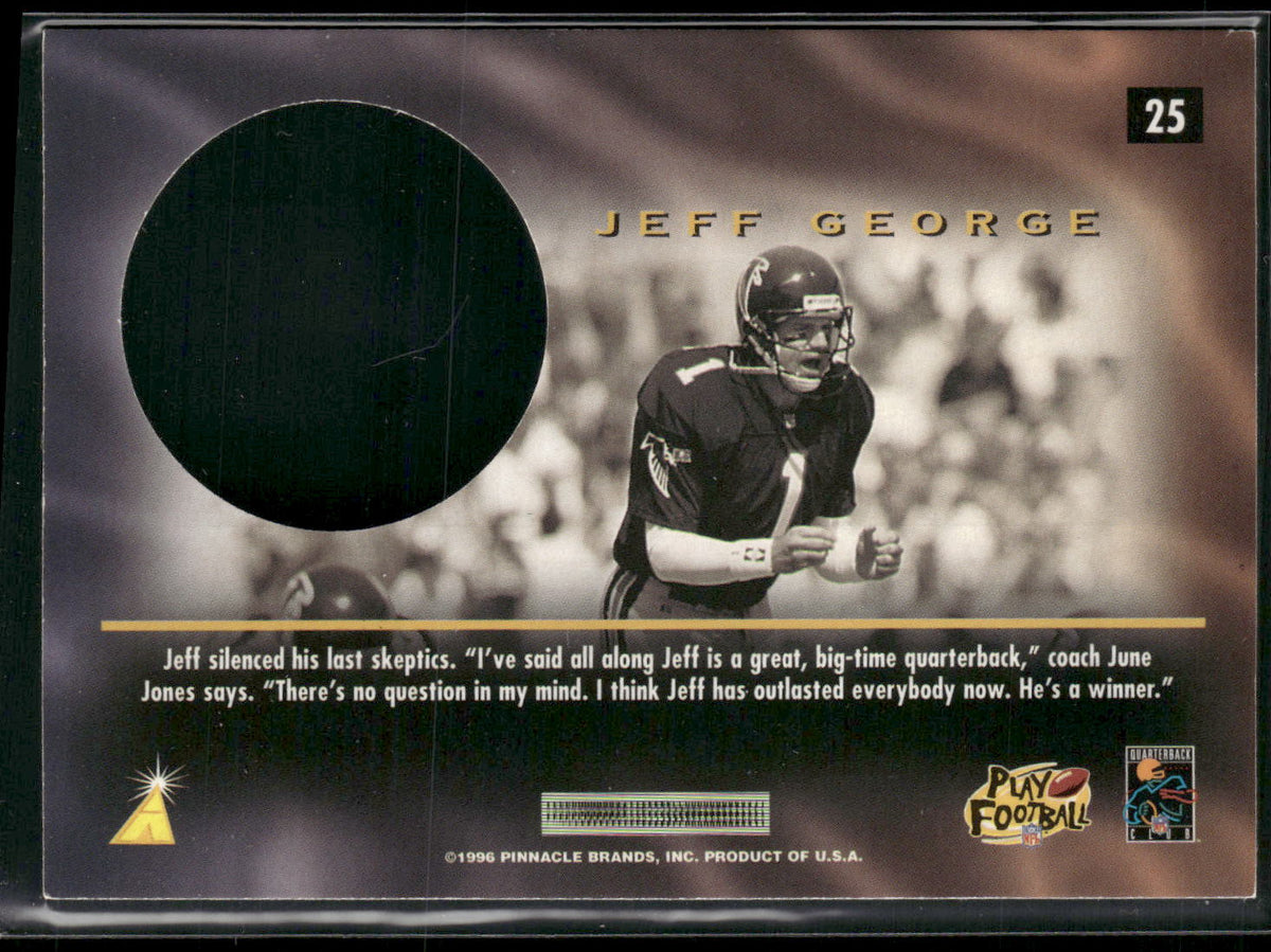 1996 Pinnacle Mint #25 Jeff George