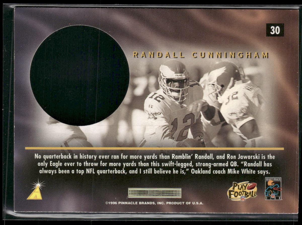 1996 Pinnacle Mint #30 Randall Cunningham