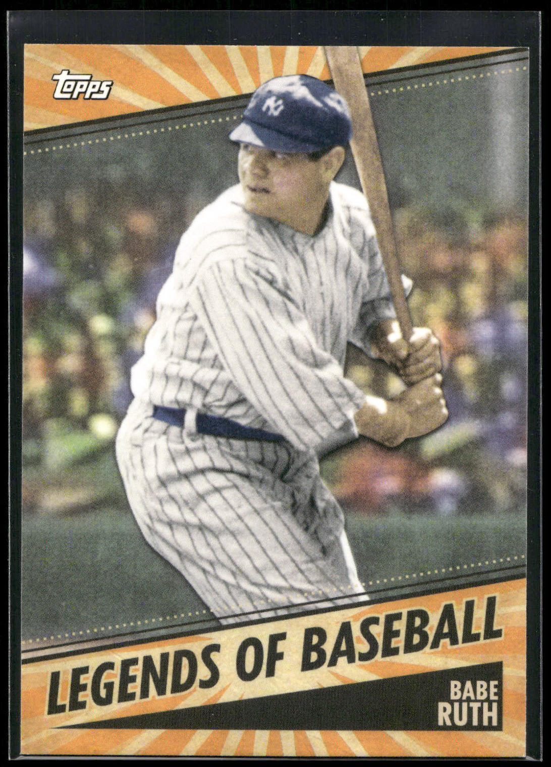 2021 Topps Opening Day #LOB-1 Babe Ruth Legends of Baseball