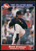 1992 Post Cereal #18 Scott Erickson