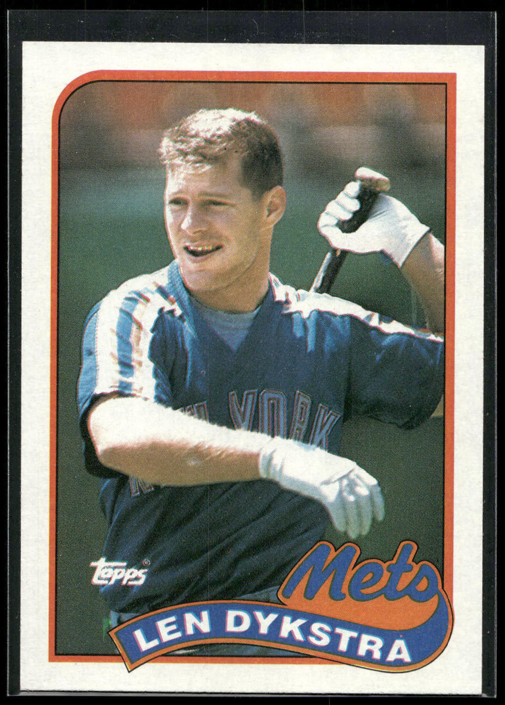 1989 Topps #435 Len Dykstra