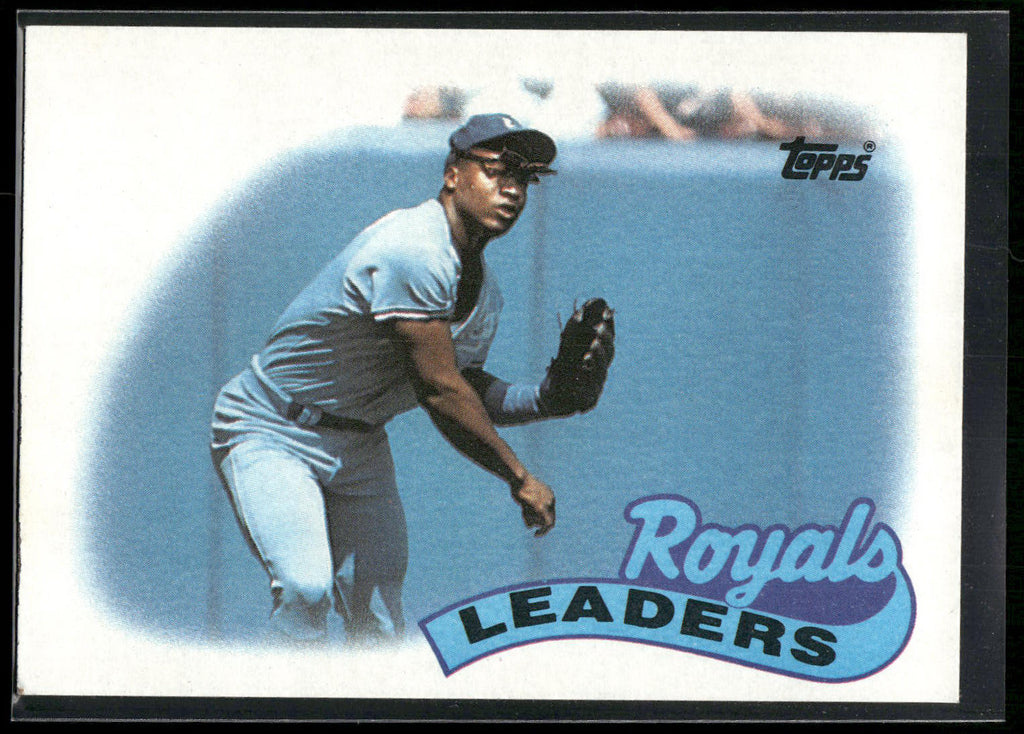 1989 Topps #789 Royals Leaders