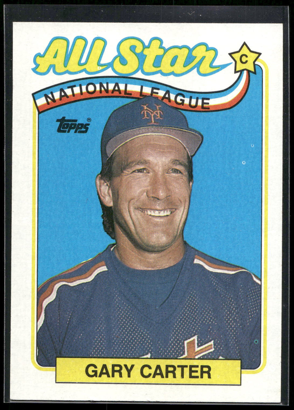 1989 Topps #393 Gary Carter