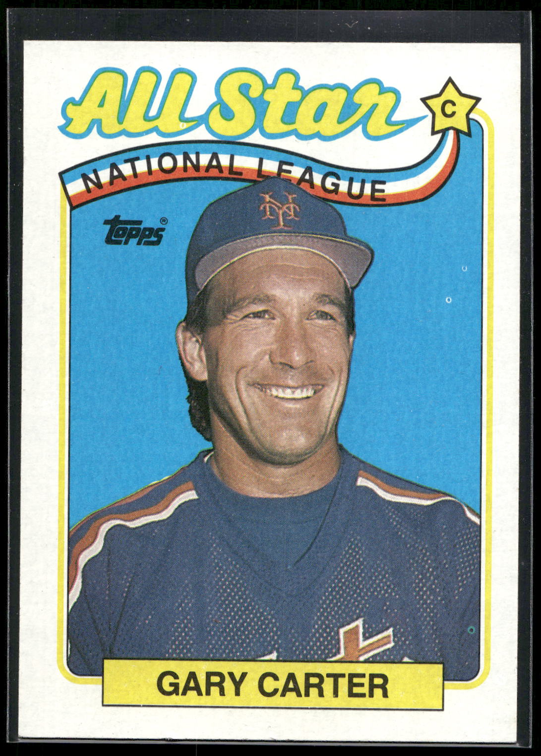 1989 Topps #393 Gary Carter