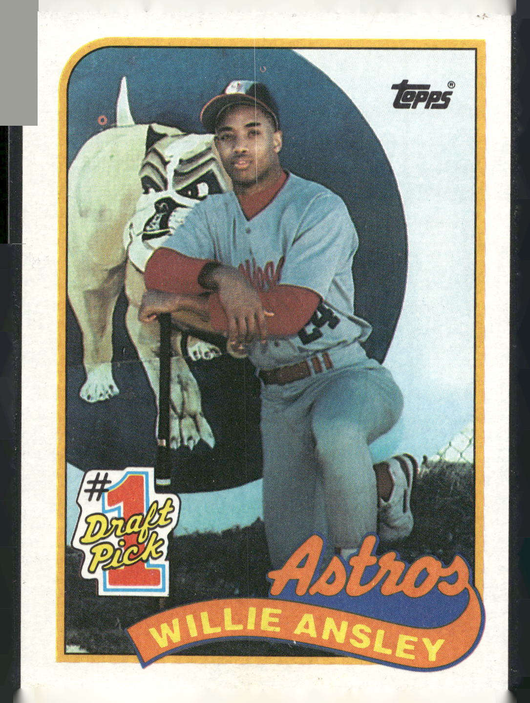 1989 Topps #607 Willie Ansley