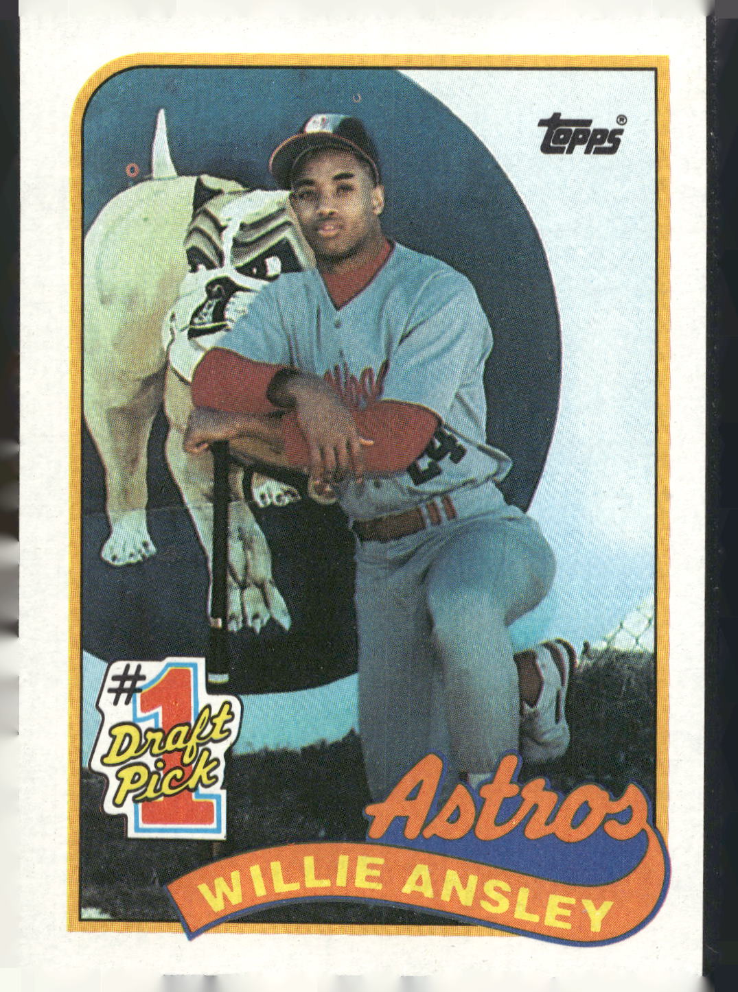 1989 Topps #607 Willie Ansley