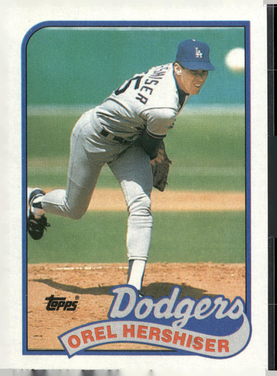 1989 Topps #550 Orel Hershiser