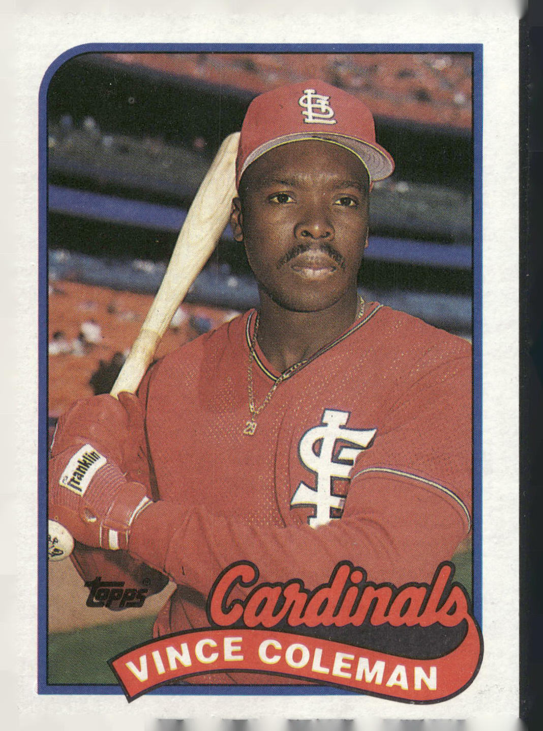 1989 Topps #90 Vince Coleman