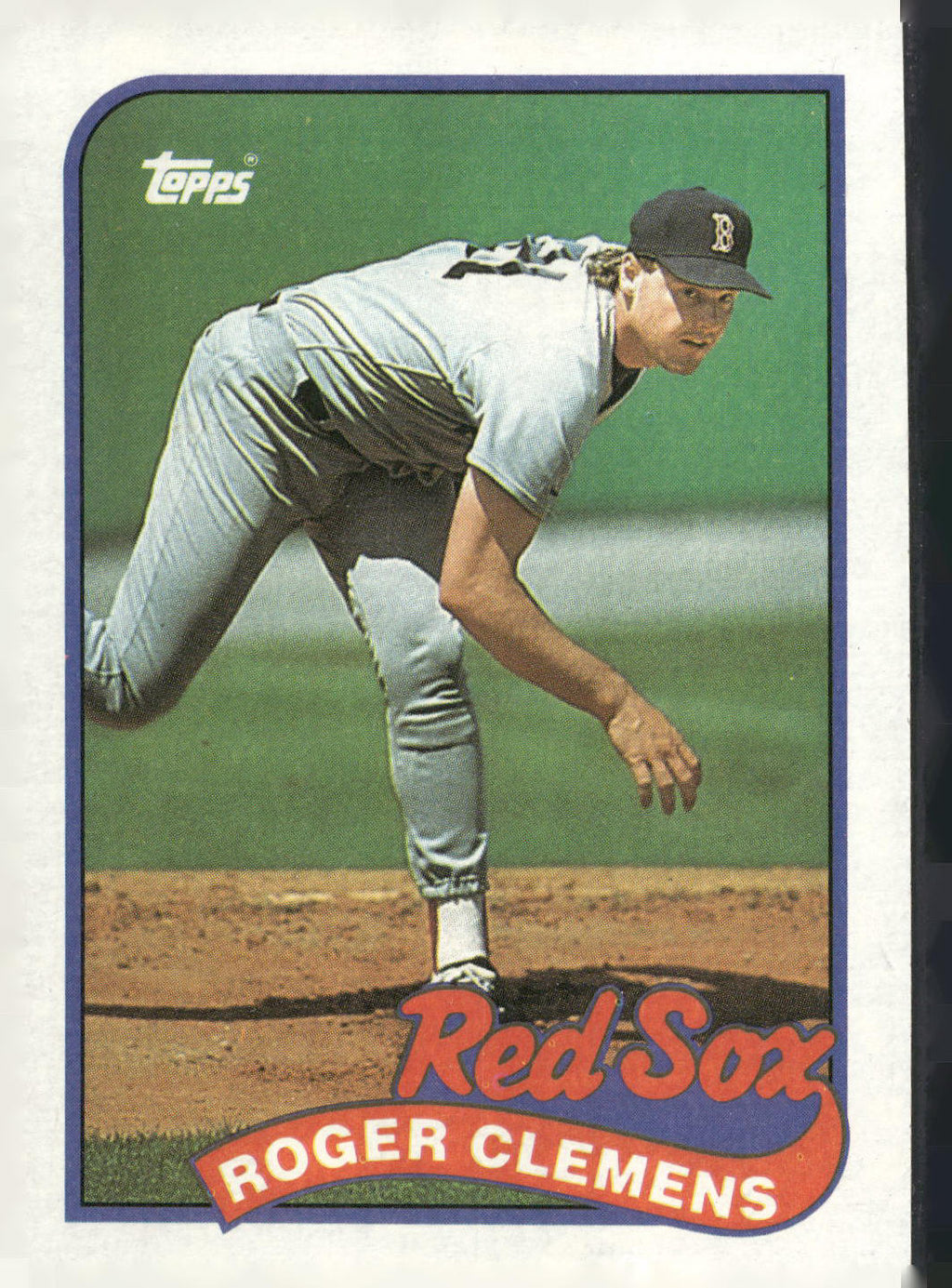 1989 Topps #450 Roger Clemens