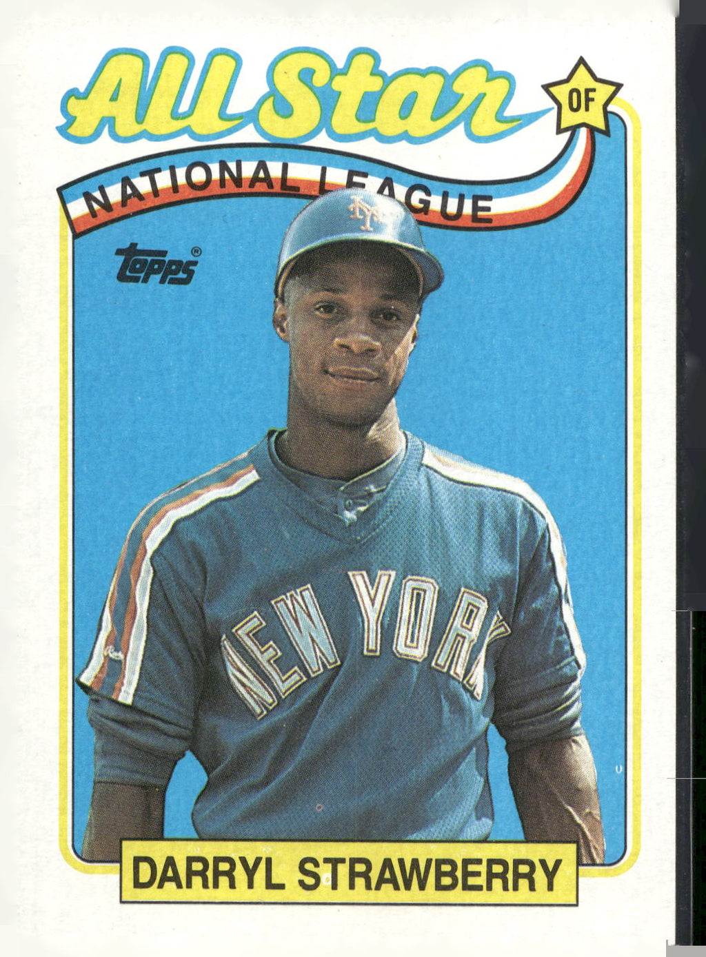 1989 Topps #390 Darryl Strawberry