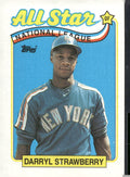 1989 Topps #390 Darryl Strawberry