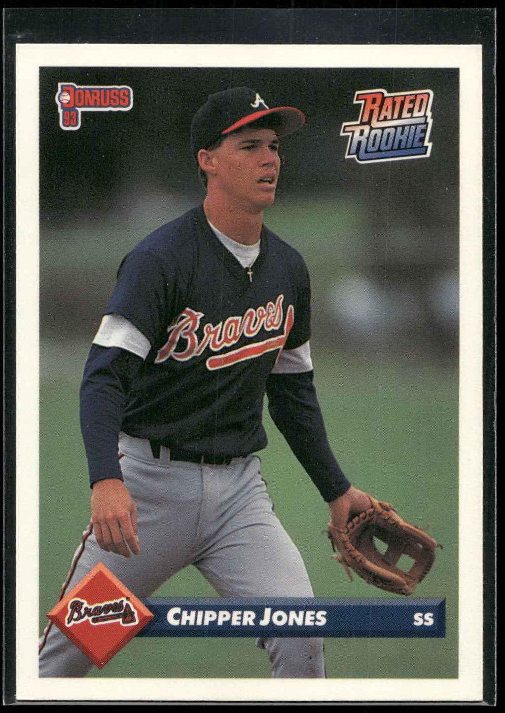 1993 Donruss #721 Chipper Jones